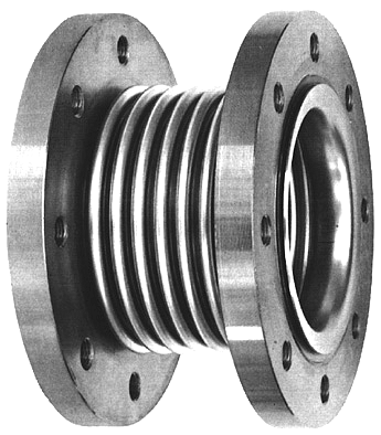 Axial expansion joint with flange type ANL 130 PN16