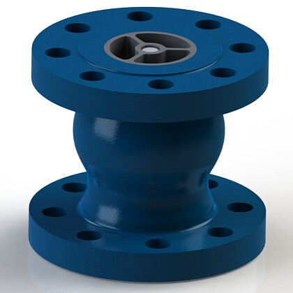 Vertical Lift-type Check Valve KM 9901.1 PN 16-320