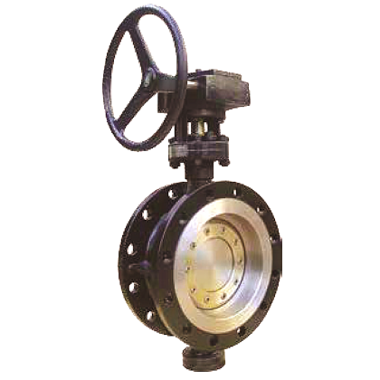 Triple eccentricity butterfly valve type L32.8 CRX PN16, 25, 40